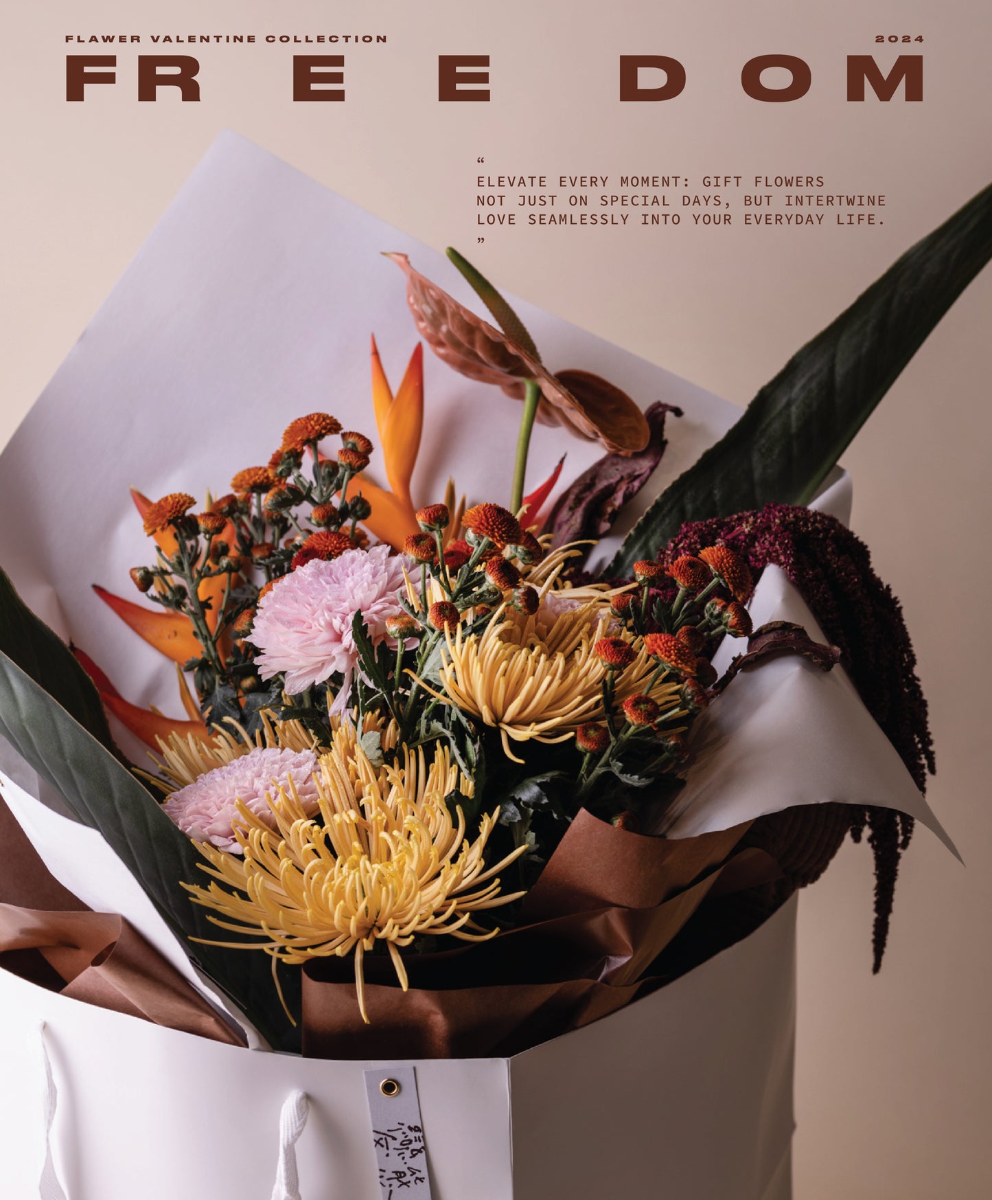 Freedom (Bespoke floral design)