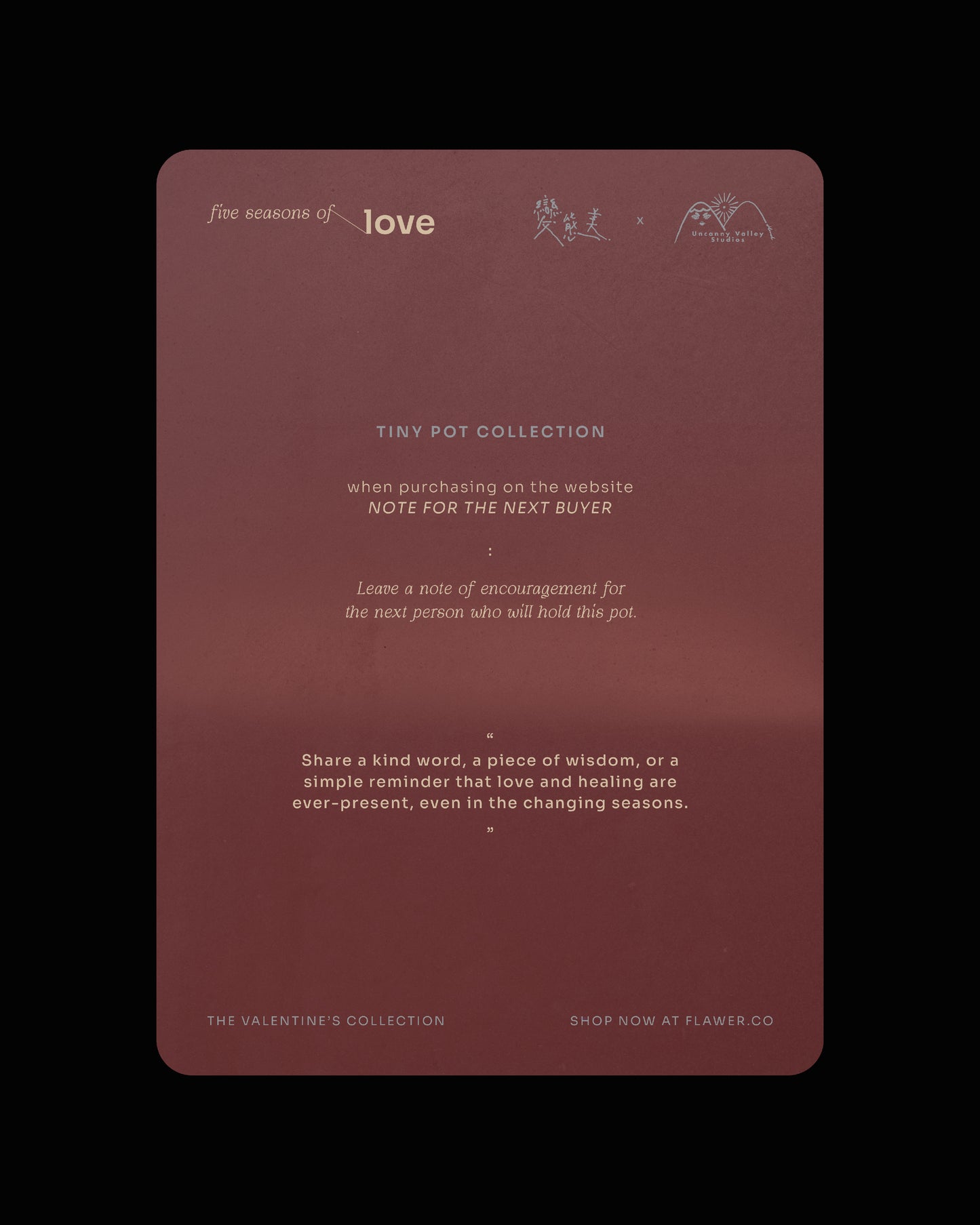 The Tiny Pot Collection - Renewal