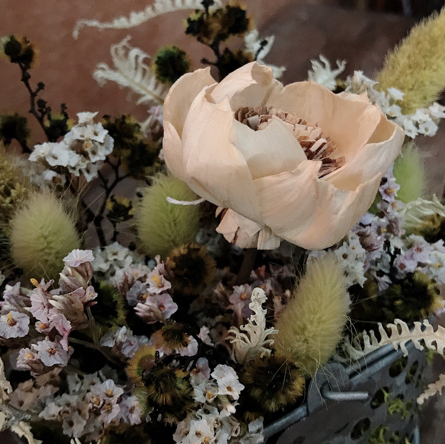 Mini Small Flawer Metal Arrangement