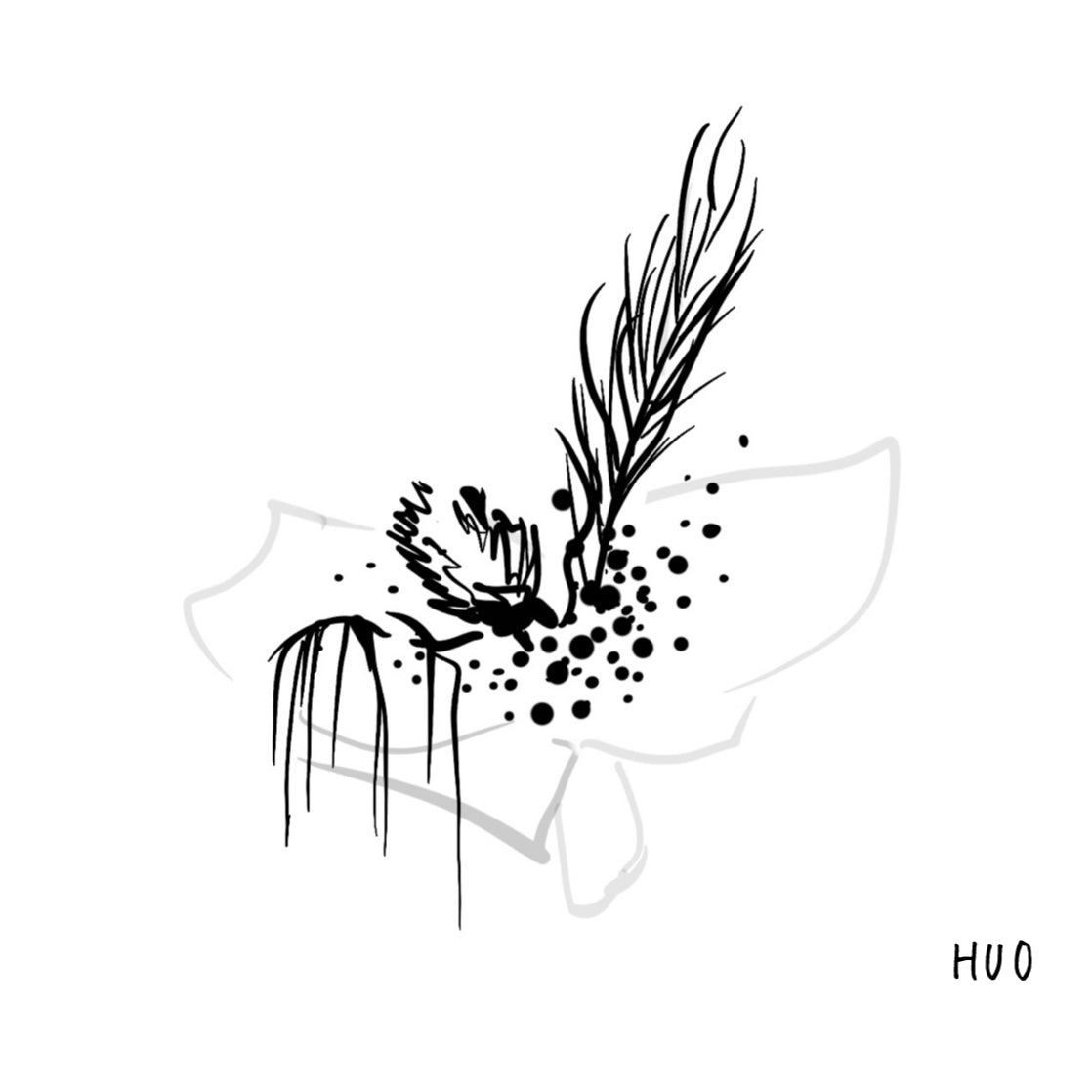 Huo - Ready Made Dried Flower Bouquet