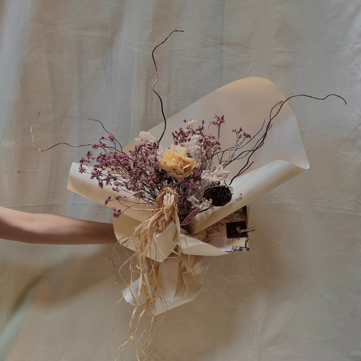 Jin - Ready Made Dried Flower Bouquet